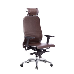 Офисное кресло Samurai K-3.04 темно-коричневый в Барнауле - предосмотр