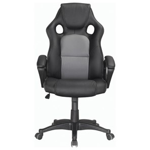 Офисное кресло Brabix Rider Plus EX-544 КОМФОРТ (экокожа, черное/серое) 531582 в Барнауле