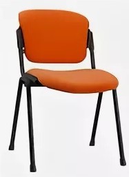 Офисное кресло ERA BLACK оранжевый в Барнауле