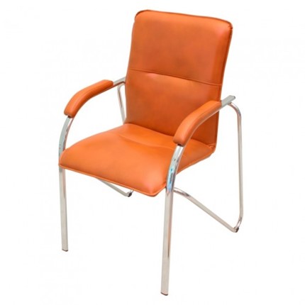 Кресло для офиса Самба СРП-036МП Эмаль оранжевый в Барнауле - изображение