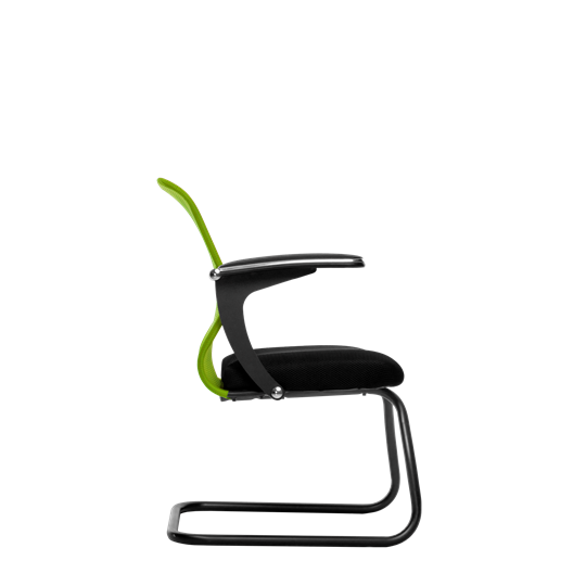 Офисный стул SU-M-4/подл.160/осн.008, Зеленый/Черный в Барнауле - изображение 1