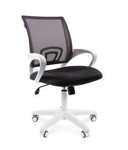 Офисное кресло CHAIRMAN 696 white, tw12-tw04 серый в Барнауле