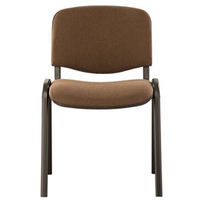 Офисный стул Brabix Iso CF-005 (черный каркас, ткань коричневая) 531973 в Барнауле - предосмотр