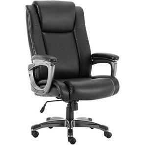 Компьютерное кресло Brabix Premium Solid HD-005 (рециклированная кожа, черное) 531941 в Барнауле