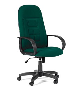 Кресло CHAIRMAN 727 ткань ст., цвет зеленый в Барнауле - предосмотр