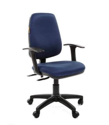 Компьютерное кресло CHAIRMAN 661 Ткань стандарт 15-03 синяя в Барнауле - изображение