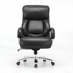 Кресло Brabix Premium Pride HD-100 (натуральная кожа, черное) 531940 в Барнауле