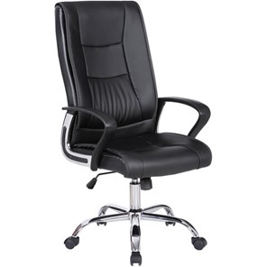 Офисное кресло Brabix Forward EX-570 (хром, экокожа, черное) 531837 в Барнауле