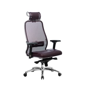 Офисное кресло Метта Samurai SL-3.04, темно-бордовый в Барнауле