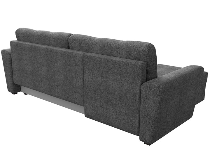 Угловой диван с оттоманкой Амстердам Лайт, Серый (рогожка) в Барнауле - изображение 8