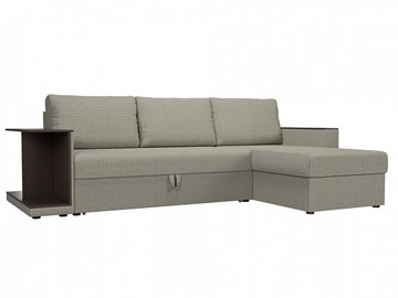 Угловой диван для гостиной Атланта С, Корфу 02 (рогожка) в Барнауле