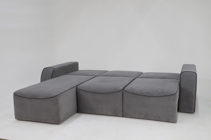 Угловой диван для гостиной Бафи-2, комбинация 3 в Барнауле - изображение 4