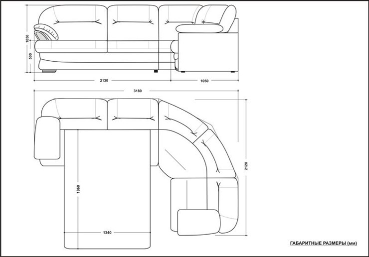 Угловой диван Квин 6 в Барнауле - изображение 5