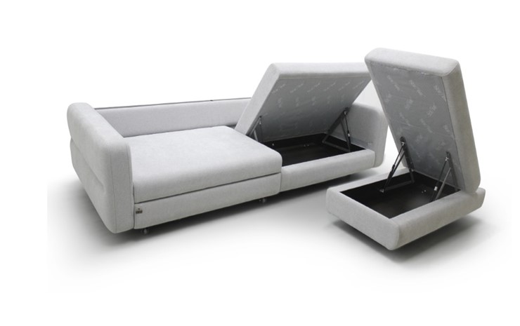 Угловой диван с пуфом Марко (м6,1+м3д+м3ящ+м6,1+м13) в Барнауле - изображение 2