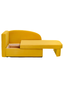 Мягкий диван левый Тедди желтый в Барнауле - предосмотр 9