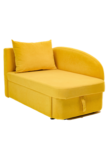 Мягкий диван левый Тедди желтый в Барнауле - предосмотр 11