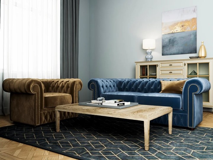 Прямой диван Честер 2,5М (седафлекс) в Барнауле - изображение 11