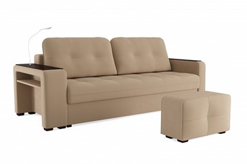 Прямой диван Smart 4(Б4-3т-Б3), Веллуто 05 в Барнауле