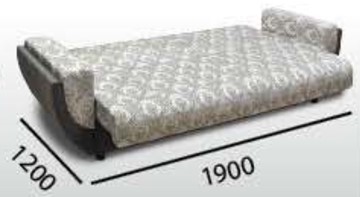 Прямой диван Акварель 2 БД в Барнауле - предосмотр 1