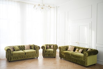 Прямой диван Честер 2,5М (седафлекс) в Барнауле - предосмотр 3