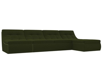 Модульный раскладной диван Холидей, Зеленый (микровельвет) в Барнауле