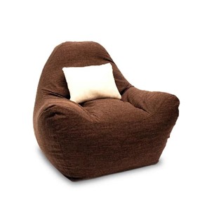 Кресло-мешок Эдем, рогожка орион, коричневый в Барнауле