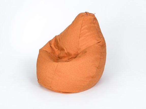 Кресло-мешок Хоум малое, оранжевый в Барнауле - изображение