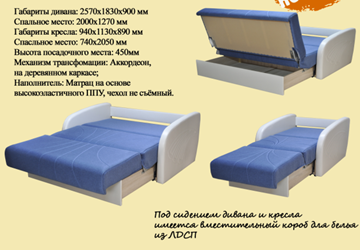 Раскладное кресло Коралл 1 в Барнауле - предосмотр 1