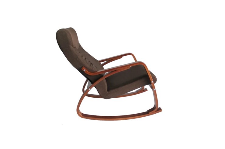 Кресло-качалка Женева, ткань шоколад в Барнауле - изображение 1