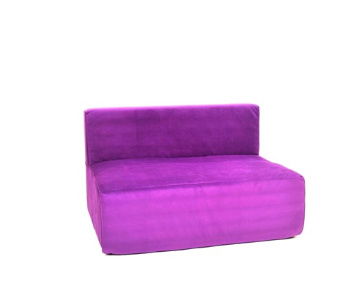 Кресло Тетрис 100х80х60, фиолетовое в Барнауле - изображение