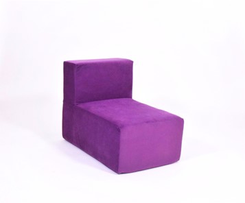 Кресло Тетрис 50х80х60, фиолетовое в Барнауле