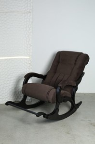 Кресло-качалка Родос ткань AMIGo шоколад 16-Т-Ш в Барнауле