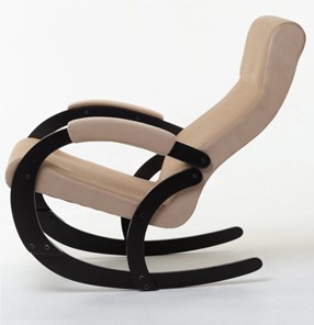 Кресло-качалка в гостиную Корсика, ткань Amigo Beige 34-Т-AB в Барнауле - предосмотр 1