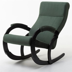 Кресло-качалка Корсика, ткань Amigo Green 34-Т-AG в Барнауле