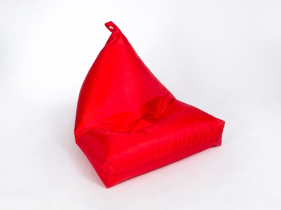 Кресло-мешок Пирамида, красный в Барнауле - изображение