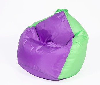 Кресло-мешок Кроха, салатово-фиолетовый в Барнауле