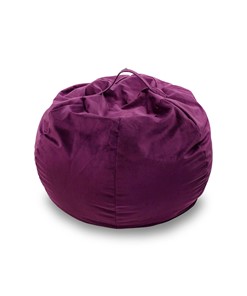 Кресло-мешок Орбита, велюр, фиолетовый в Барнауле