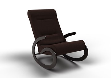 Кресло-качалка Мальта, ткань AMIGo шоколад 10-Т-Ш в Барнауле - предосмотр