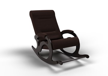 Кресло-качалка Тироль, ткань AMIGo шоколад 12-Т-Ш в Барнауле