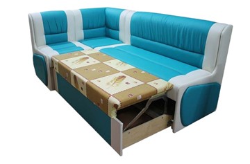 Кухонный угловой диван Квадро 4 со спальным местом в Барнауле - предосмотр 2
