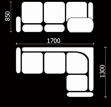 Угловой кухонный диван Нео КМ-01 (168х128 см.) в Барнауле - изображение 3