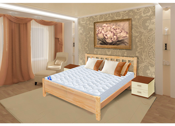 Кровать в спальню Прага 160х200 с оcнованием в Барнауле