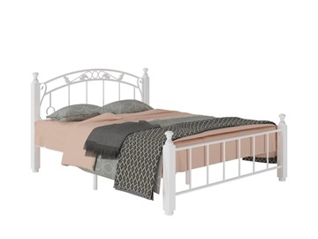 Спальная кровать Гарда 5, 160х200, белая в Барнауле
