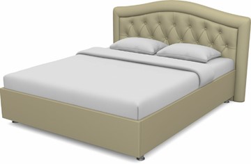 Кровать с механизмом 1.5-спальная Луиза 1400 (Nitro Cream) в Барнауле