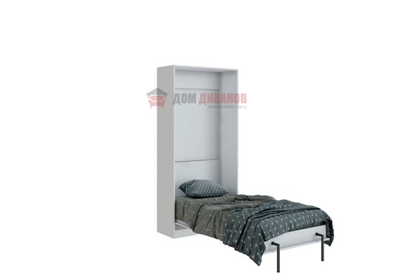 Кровать-шкаф Велена 1, 800х2000, цвет белый в Барнауле - изображение