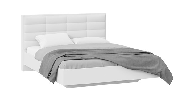 Кровать спальная Агата тип 1 (Белый) в Барнауле - изображение