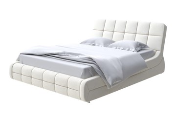 Кровать спальная Corso-6 200х200, Искусственная шерсть (Лама Лён) в Барнауле