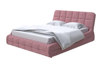 Кровать Corso-6 200х200, Рогожка (Levis 62 Розовый) в Барнауле