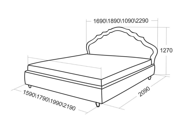 Кровать Эмануэль 2290 в Барнауле - изображение 4