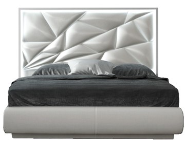 Кровать 2-спальная FRANCO KIU 1242 с LED подсветкой изголовья (180х200) в Барнауле